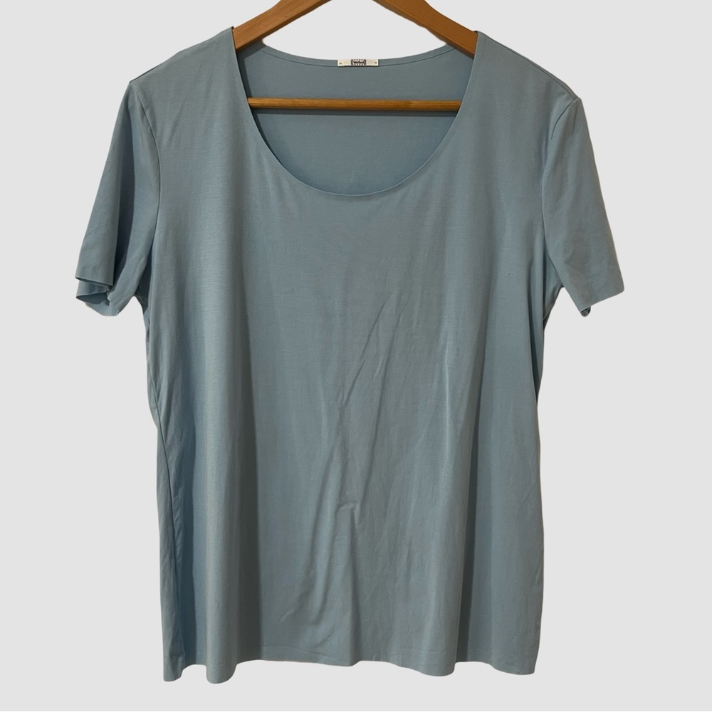 Wolford Aurora Pure Scoop Neck Seamless Jersey T-Shirt M(?) ($210)